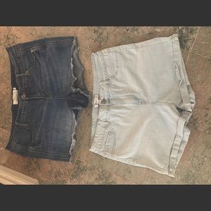 Forever 21 and Torrid denim shorts size 16/18